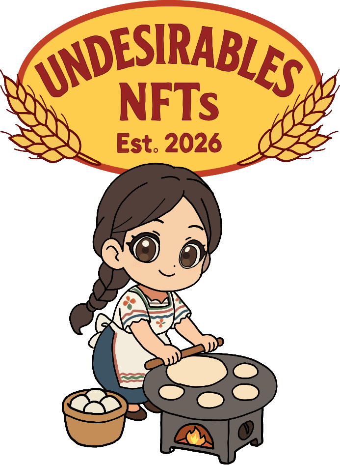 Undesirables NFTs Mascot